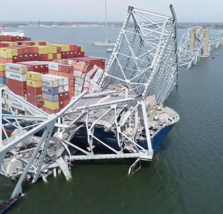 Desastre da ponte em Baltimore: maior perda marítima da história para o mercado de seguros