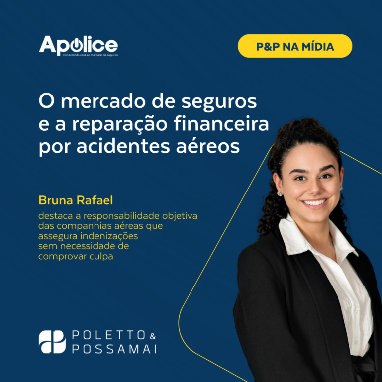 O mercado de seguros e a reparação financeira por acidentes aéreos.