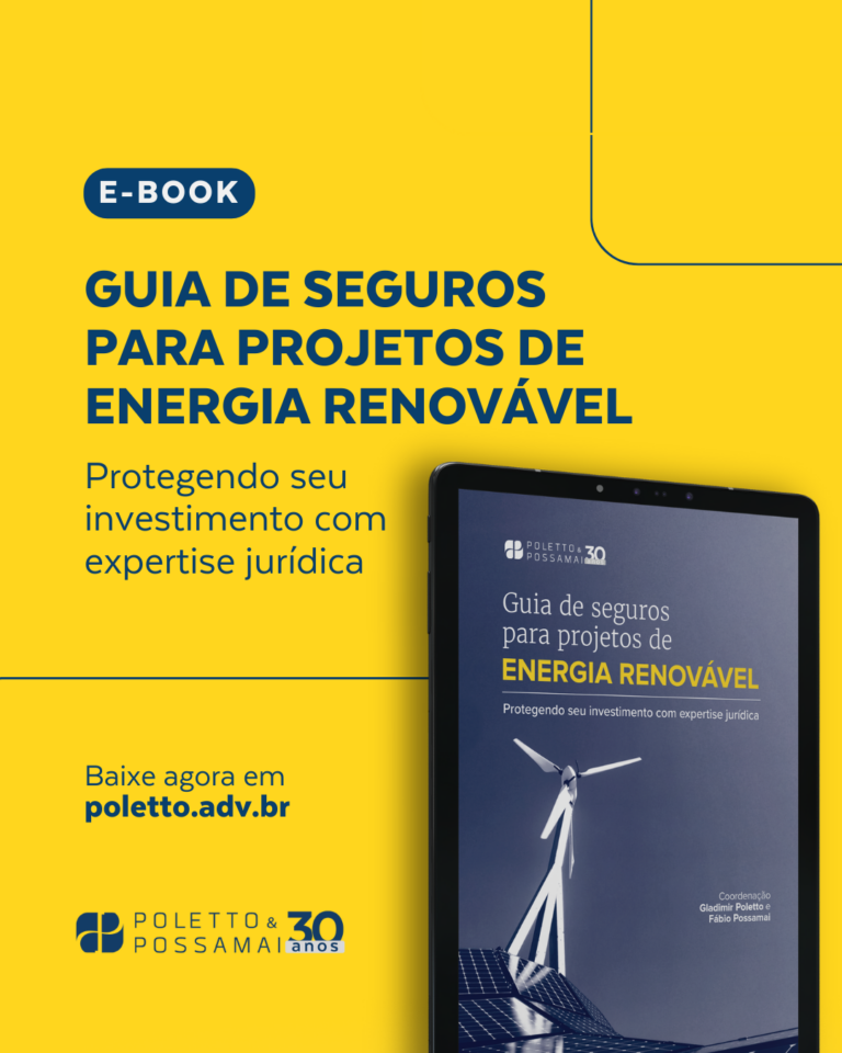 Lançamento do e-book “Guia de Seguros para projetos de Energia Renovável”