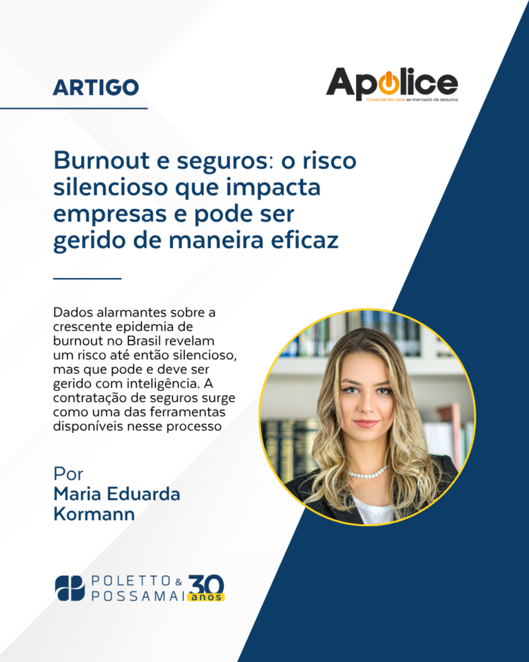 Burnout e seguros: o risco silencioso que impacta empresas e pode ser gerido de maneira eficaz.