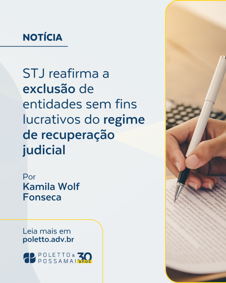 STJ reafirma a exclusão de entidades sem fins lucrativos do regime de recuperação judicial