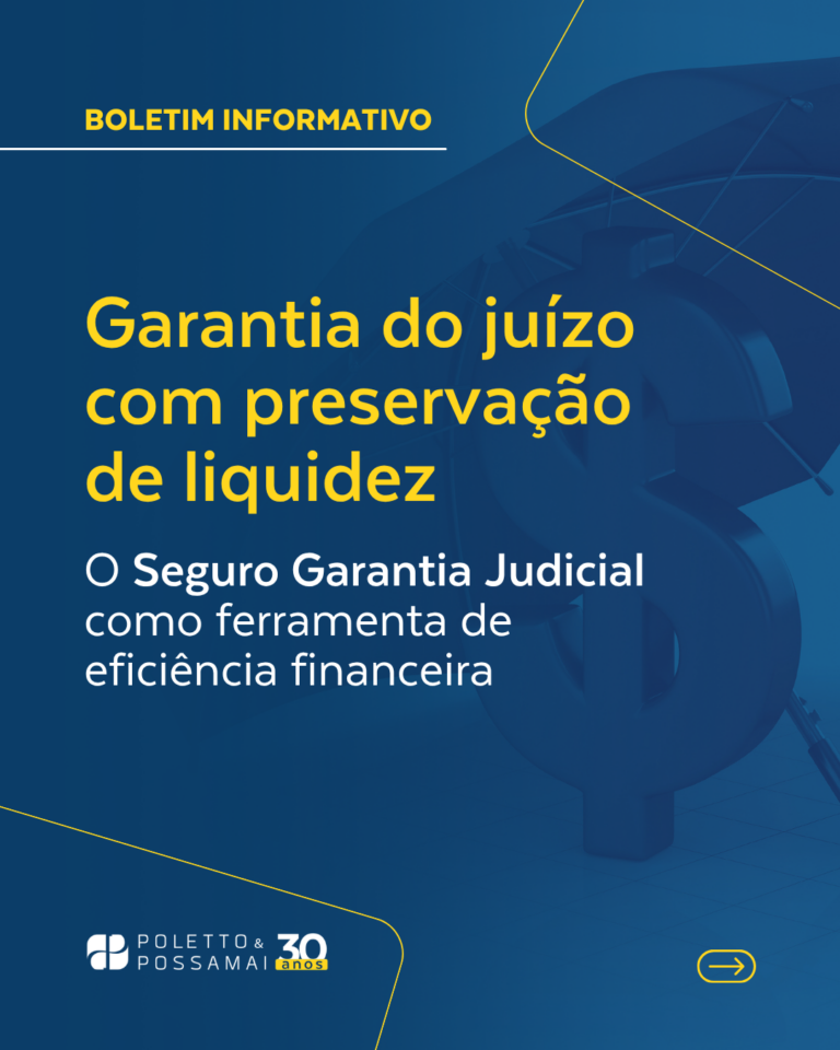 Garantia do juízo com preservação de liquidez